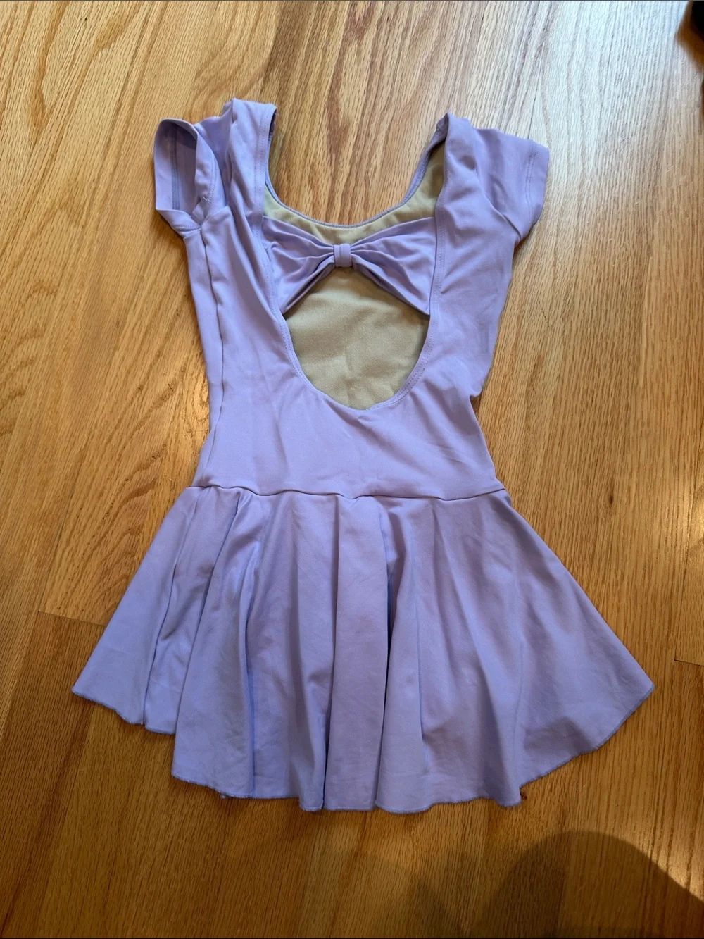 So Danca - Girls Cap Sleeve Leotard with Bow on Back (SL122 Cristabel)